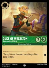 Duke of Weselton - Opportunistic Official (001-073)