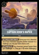Captain Hook&#39;s Rapier (003-199)
