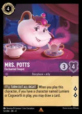 Mrs. Potts - Enchanted Teapot (004-052)