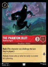 The Phantom Blot - Shadowy Figure (007-135)