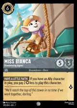 Miss Bianca - Unwavering Agent (007-195)