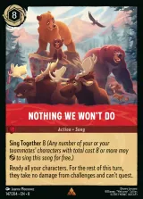 Nothing We Won&#39;t Do (008-147)