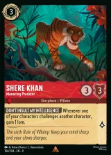 Shere Khan - Menacing Predator (009-104)