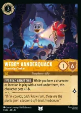 Webby Vanderquack - Knowledge Seeker (010-009)