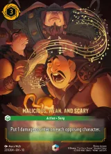 Malicious, Mean, and Scary (010-231)