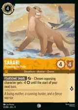Sarabi - Protecting the Pride (011-012)