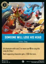 Someone Will Lose His Head (012-162)
