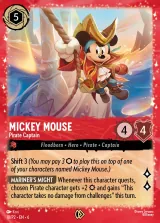 Mickey Mouse - Pirate Captain (P2-018)