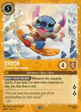 Stitch - Carefree Snowboarder (P3-042)